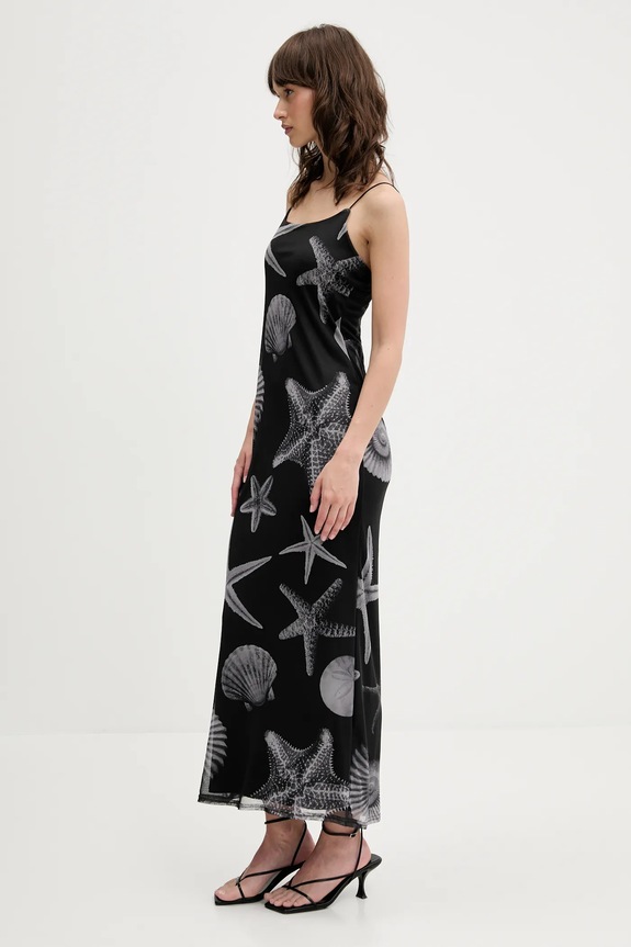 Haljina Never Fully Dressed NFDDR2031 crna SS25
