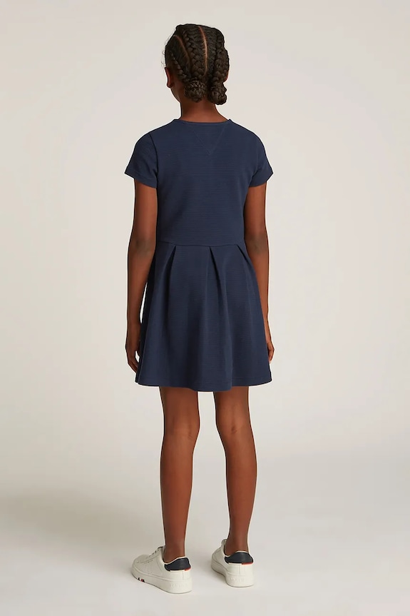 Детска рокля Tommy Hilfiger тъмносин KG0KG08339.128.176.PPYA