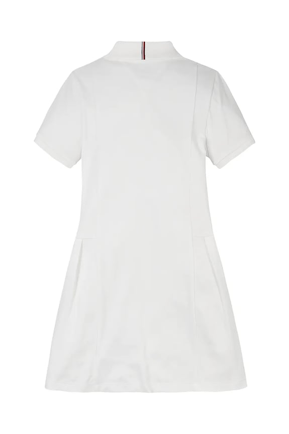 Dziewczynka Tommy Hilfiger sukienka dziecięca KG0KG08342.104.122.PPYA biały