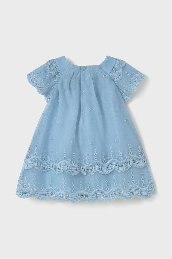 Παιδικό φόρεμα Mayoral 1910.4C.Baby.PPYA μπλε SS25