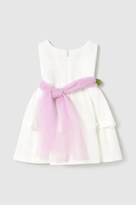 Κοριτσίστικα Παιδικό φόρεμα Mayoral 1911.4C.Baby.PPYA λευκό