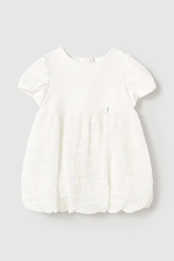 Φόρεμα μωρού Mayoral με ελαστάν μπεζ 1983.4B.Baby.PPYA