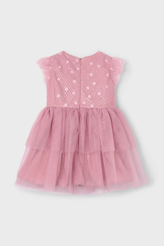 Mayoral vestito bambina 3914.6B.Mini.PPYA rosa SS25