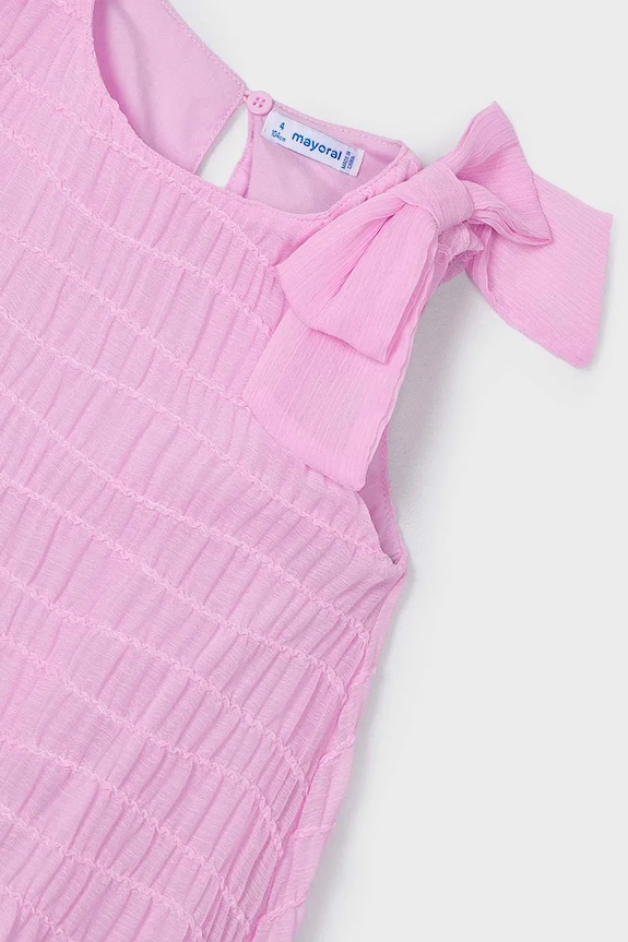 Dievča Dievčenské šaty Mayoral 3916.6C.Mini.PPYA ružová