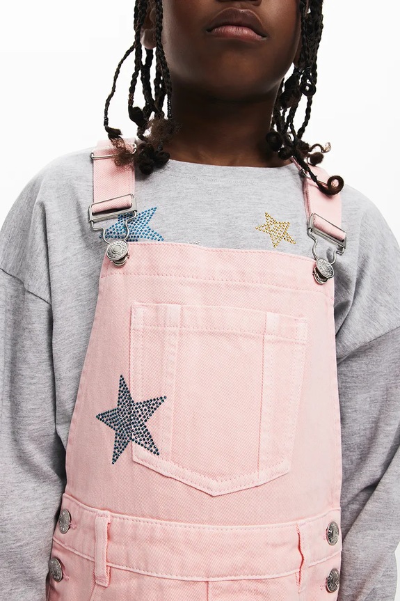 Otroška jeans obleka Desigual 25SGVD01