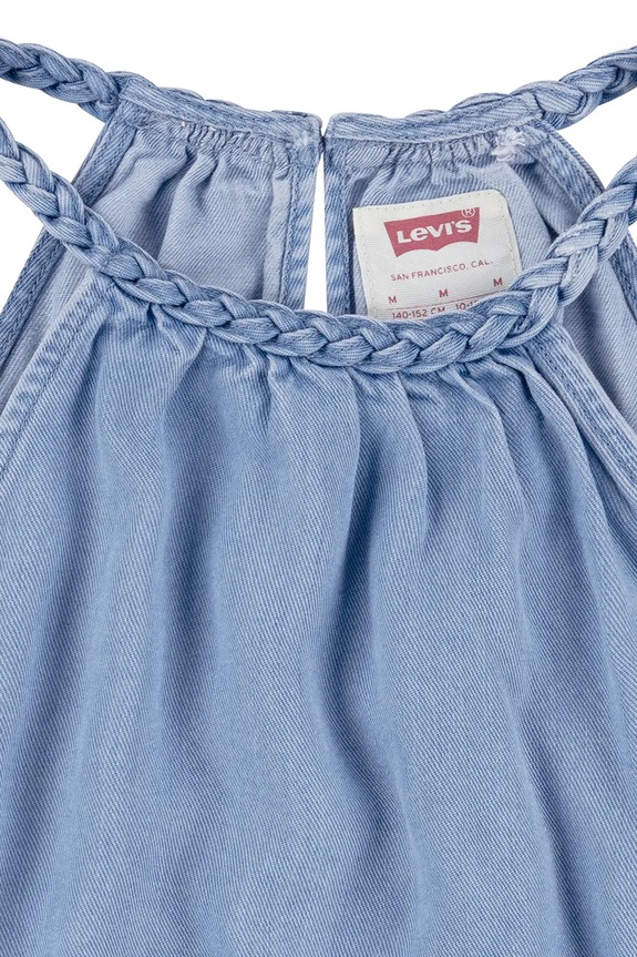 Φόρεμα Levi's HALTER TIERED DRESS μπλε 3EM228
