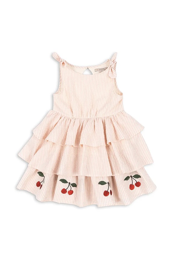 Konges Sløjd rochie ELLIE DRESS GOTS KS103056 bej SS25