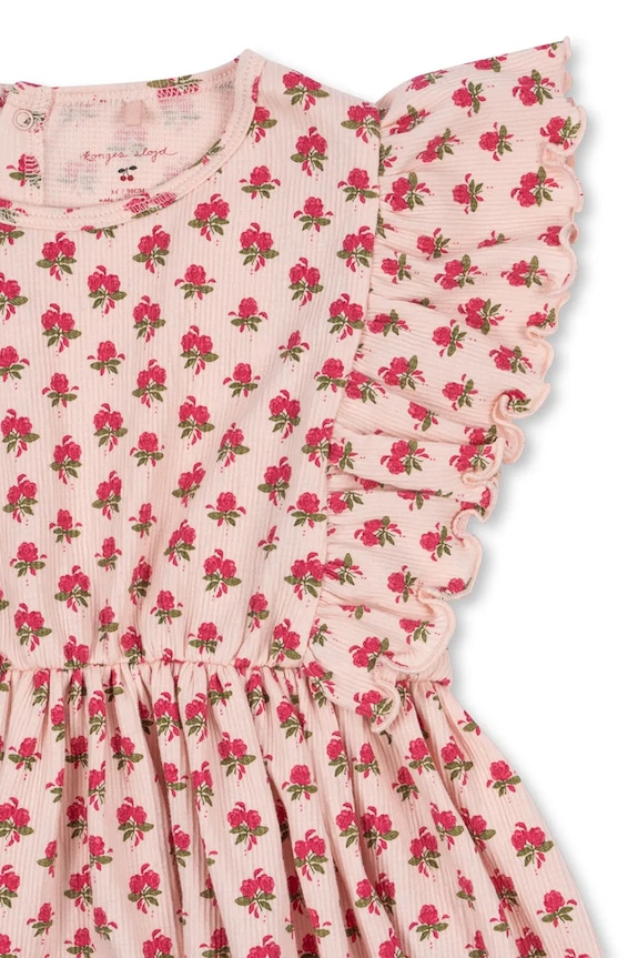 Dziewczynka Konges Sløjd sukienka CHLEO DRESS OCS KS103197 różowy