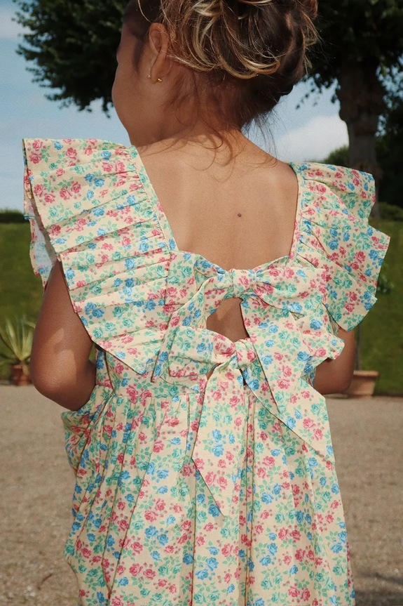 Konges Sløjd sukienka CIANNA DRESS GOTS KS103200