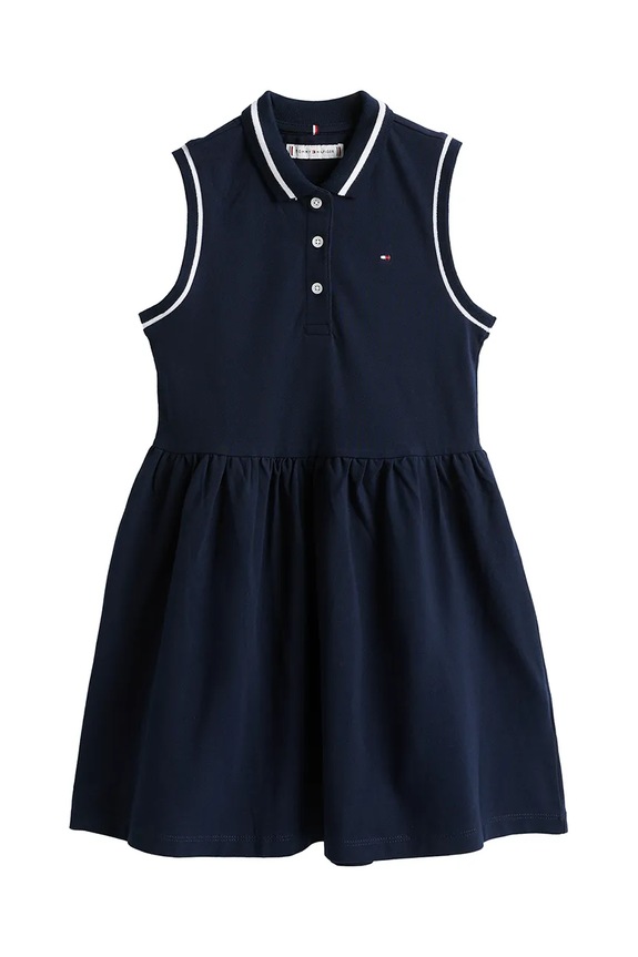 Tommy Hilfiger sukienka dziecięca KG0KG08486.116.122.PPYA granatowy SS26