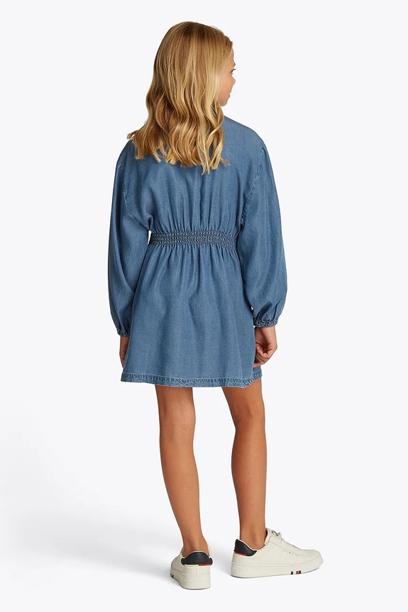 Djevojčice Dječja haljina Tommy Hilfiger KG0KG08567.128.176.PPYA plava