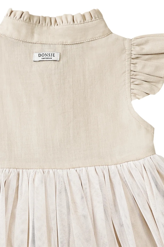 Donsje gyerek ruha Fleurance Dress bézs 4062900