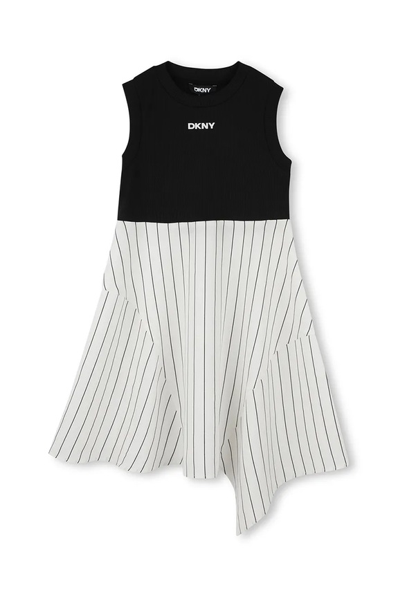 Dkny sukienka dziecięca D62331.114.150 czarny SS25