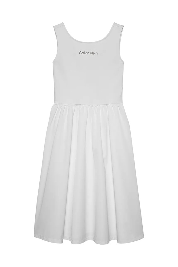 Calvin Klein Jeans gyerek ruha ujjatlan fehér IG0IG02908.PPYA