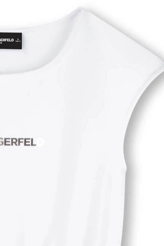 Fete Karl Lagerfeld rochie fete Z30569.162.174 alb