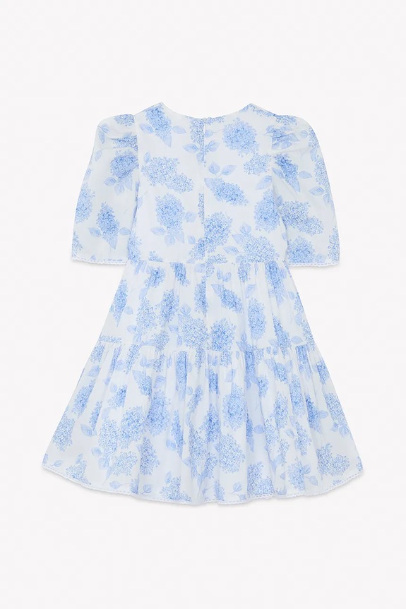 Dětské bavlněné šaty Tartine et Chocolat CA30302.86.110 modrá SS25