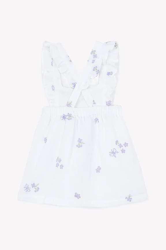 Djevojčice Dječja pamučna haljina Tartine et Chocolat CA30141.104 bijela