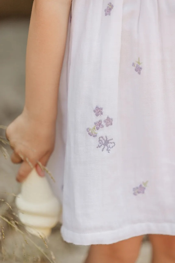 Dječja pamučna haljina Tartine et Chocolat CA30141.104