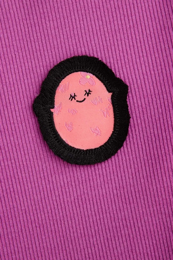 Obleka Coccodrillo vijolična WC5129103RGK