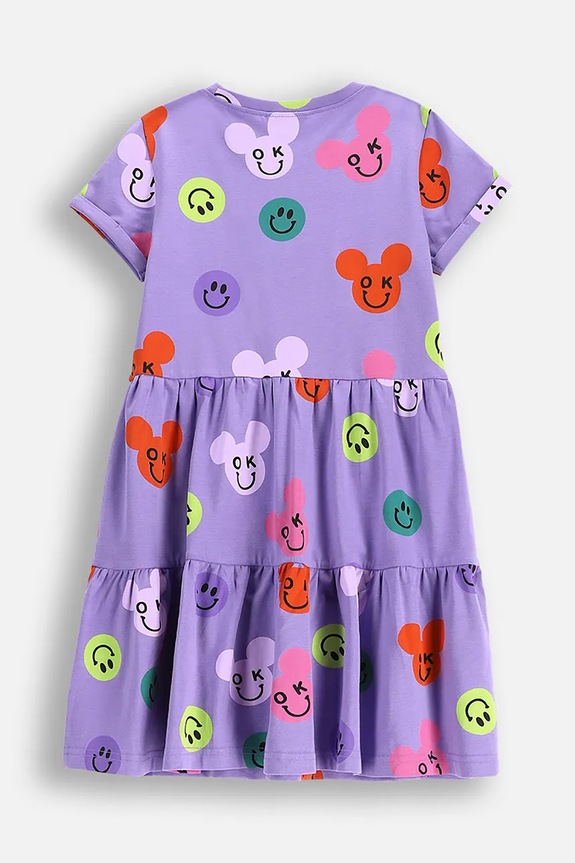 Coccodrillo vestito bambina WC5129201VGB violetto SS25