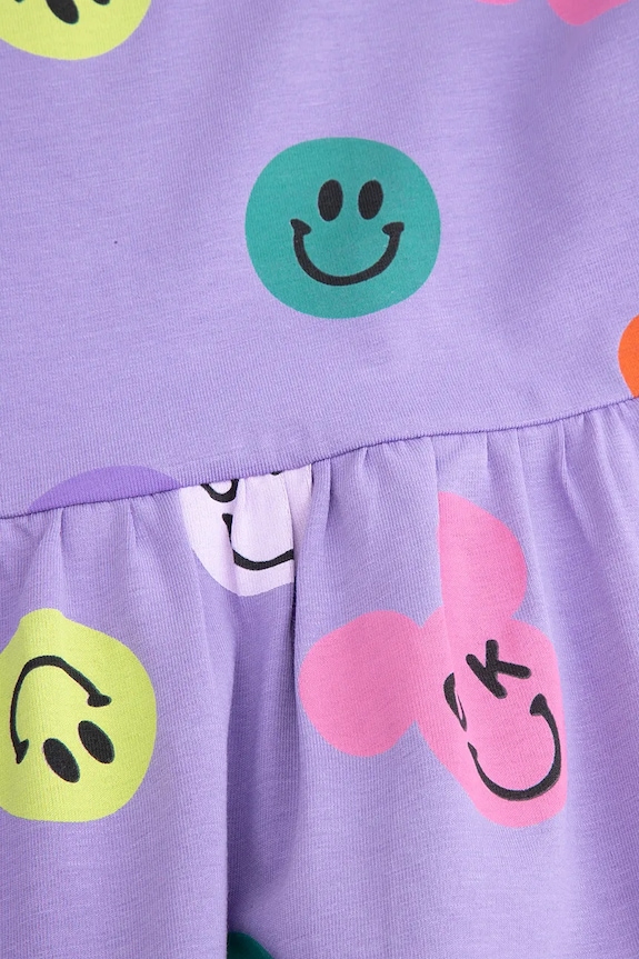 Coccodrillo vestito bambina violetto WC5129201VGB