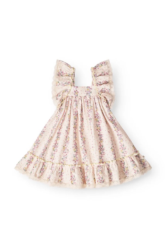 That's mine rochie de vară din bumbac Celina 151028. bej SS26