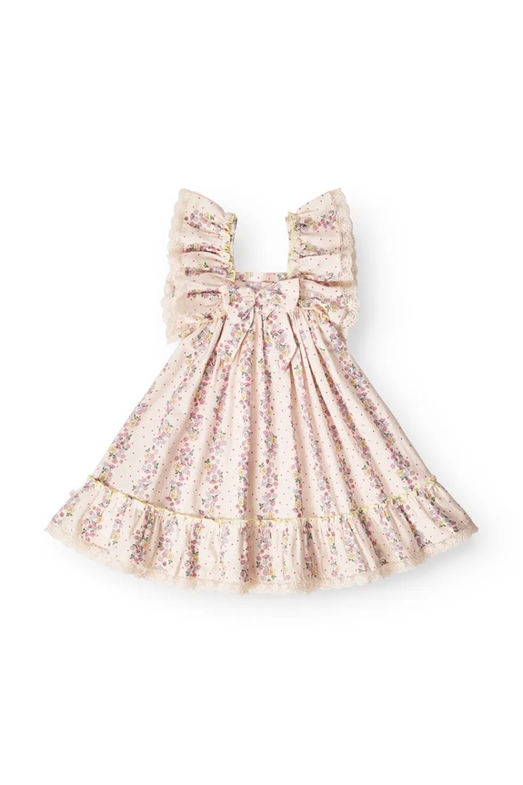 Fete That's mine rochie de vară din bumbac Celina 151028. bej