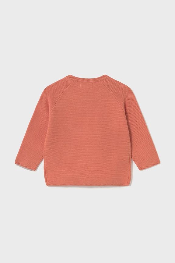 Mayoral pulover de bumbac pentru copii 1302.3E.Baby.PPYA portocaliu SS25