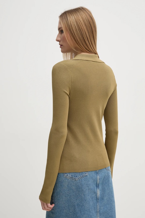 Дрехи Жилетка Calvin Klein Jeans J20J224800 зелен