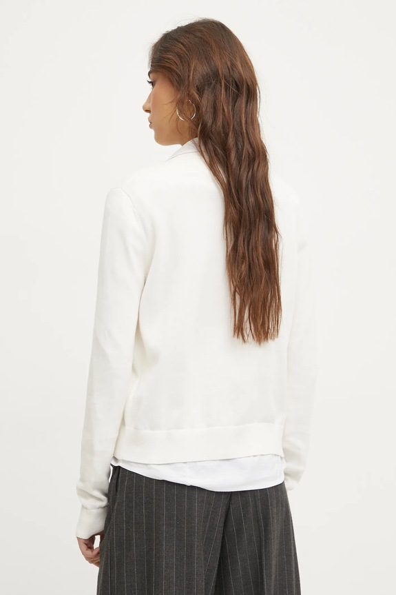 Oblečení Bavlněný svetr Tommy Jeans DW0DW19888 béžová