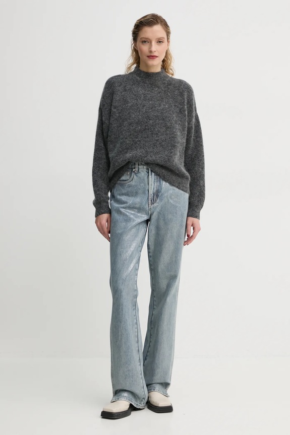 Gestuz maglione in lana 10909448 grigio SS25