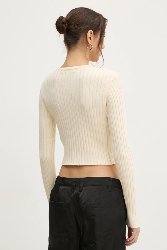 Oblečenie Kardigán Karl Lagerfeld Jeans A1W18027 béžová