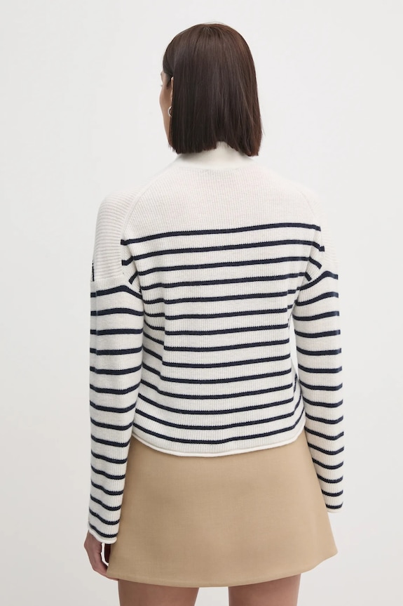 Oblečenie Vlnený sveter Tommy Hilfiger WW0WW44981 béžová
