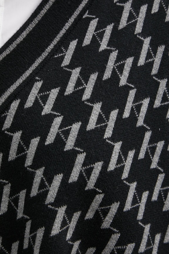 Karl Lagerfeld poncho z domieszką wełny A1W18034