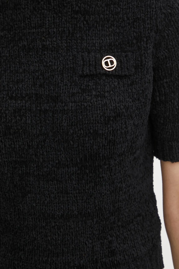 Twinset sweter 251TP3440 czarny