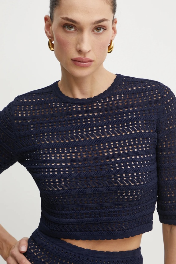 Pulover Twinset mornarsko plava 251TP3192