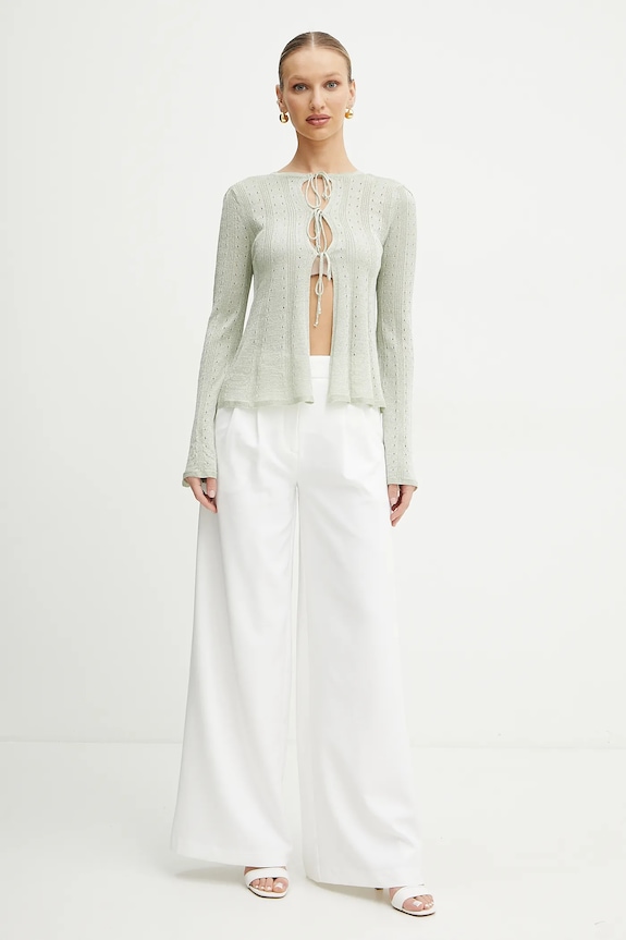 Twinset cardigan 251TT3181 verde SS25