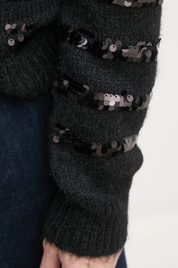 Pepe Jeans pulóver NINA PL702242 fekete