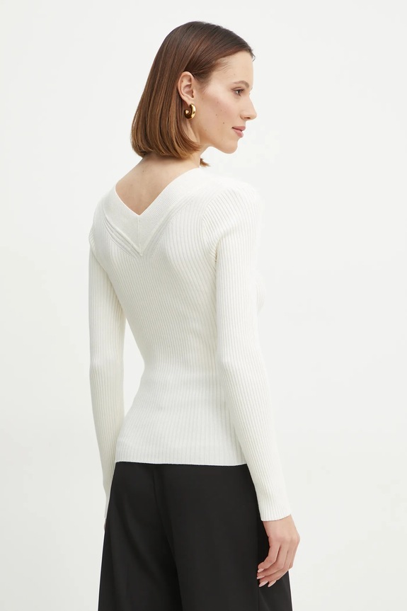 Odzież Guess sweter KATELYN W5RR07.Z2V62 beżowy