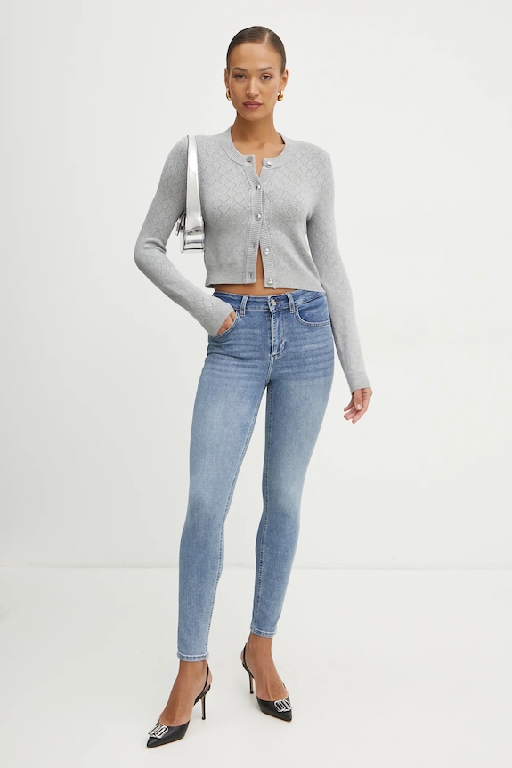 Жилетка Guess HOLLAND W5RR23.Z2YJ2 сив SS25