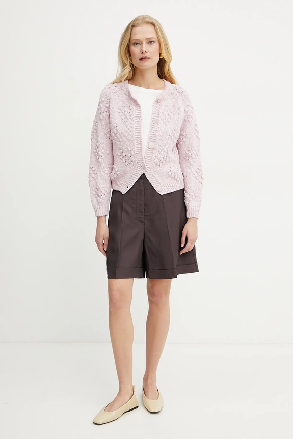 Kardigan Luisa Spagnoli 58614 růžová SS25