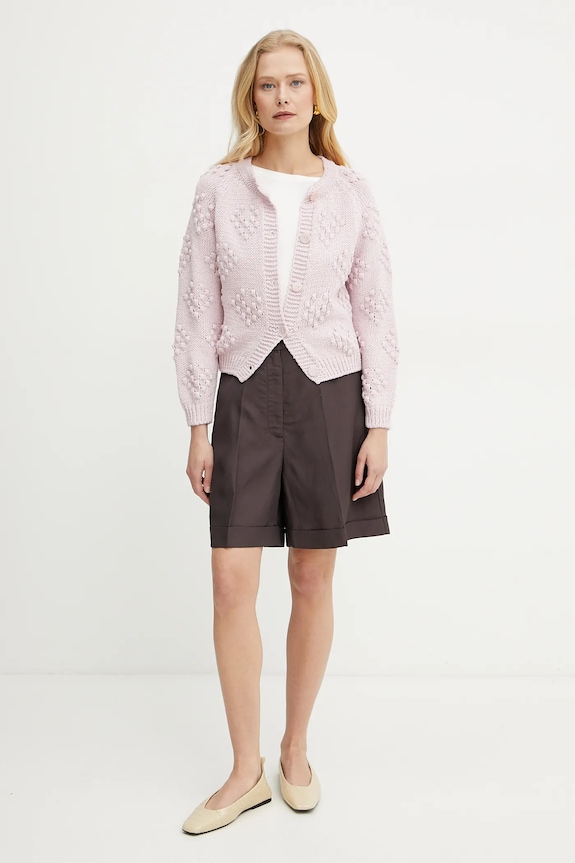 Kardigan Luisa Spagnoli 58614 růžová SS25