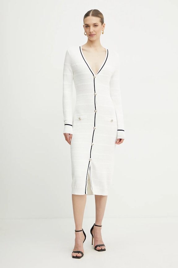 Odzież Marciano by Guess sukienka ADA 5RGR05.5640Z beżowy