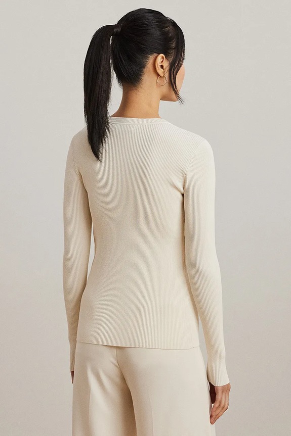 Lauren Ralph Lauren pulóver 200963629 bézs SS25