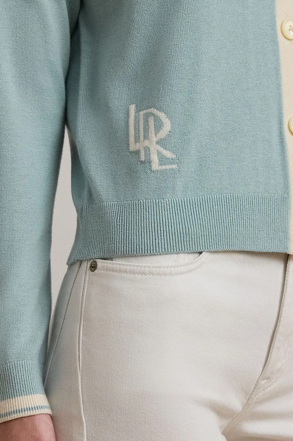 Lauren Ralph Lauren kardigán kék 200963660