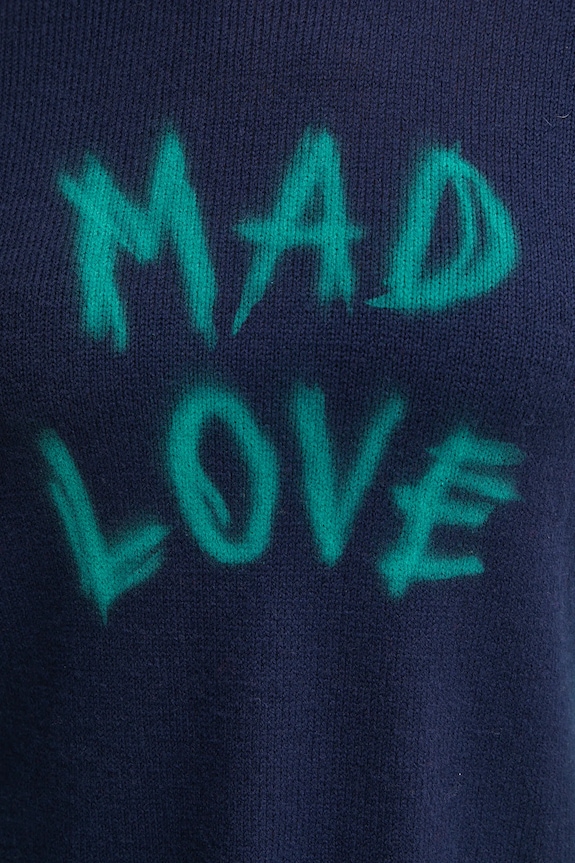 MAX&Co. sweter z domieszką wełny 2518361021200 granatowy