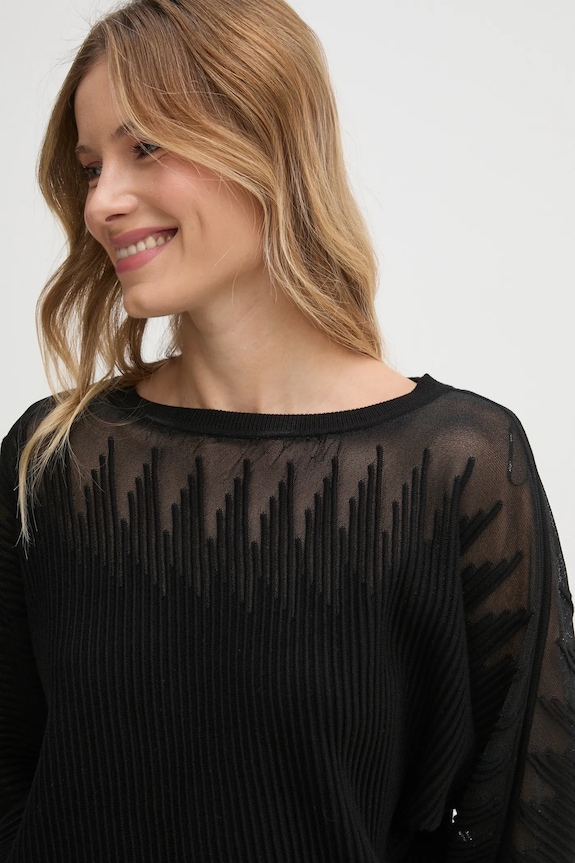 Dkny pulover negru P4JSAT74