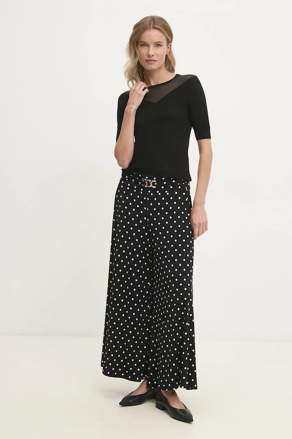 Dkny sweter P4KSAU06 czarny SS25