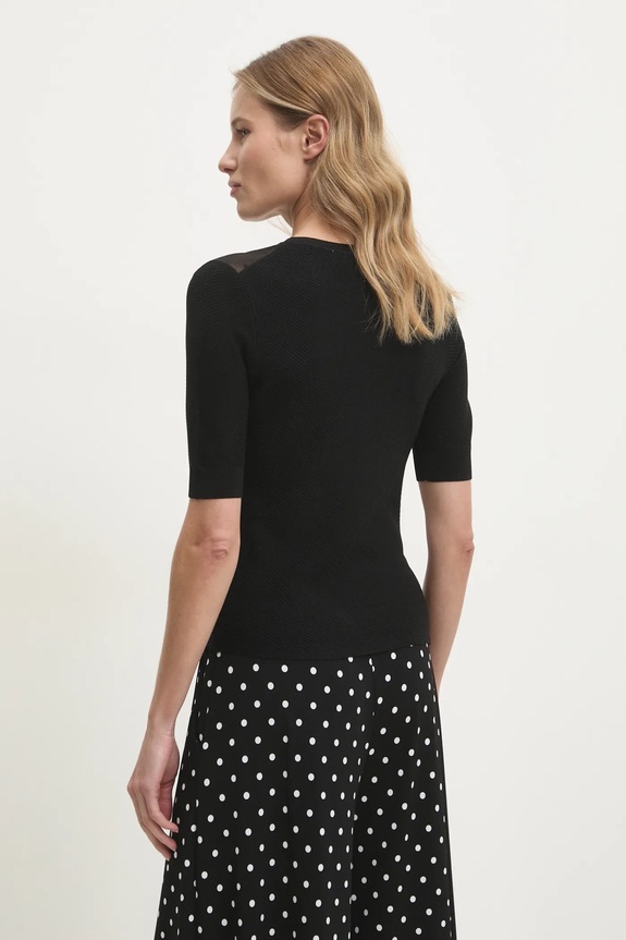 Odzież Dkny sweter P4KSAU06 czarny