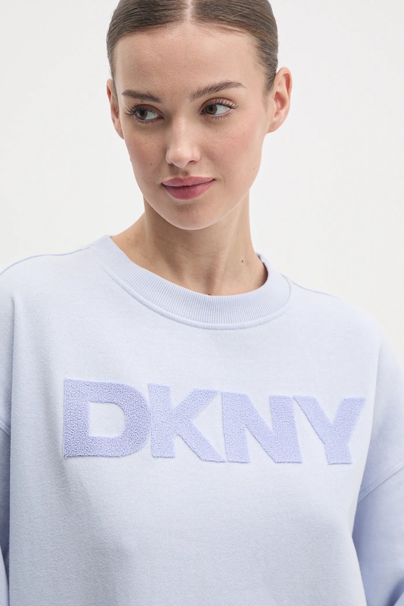Dkny bluza niebieski DP5T1140